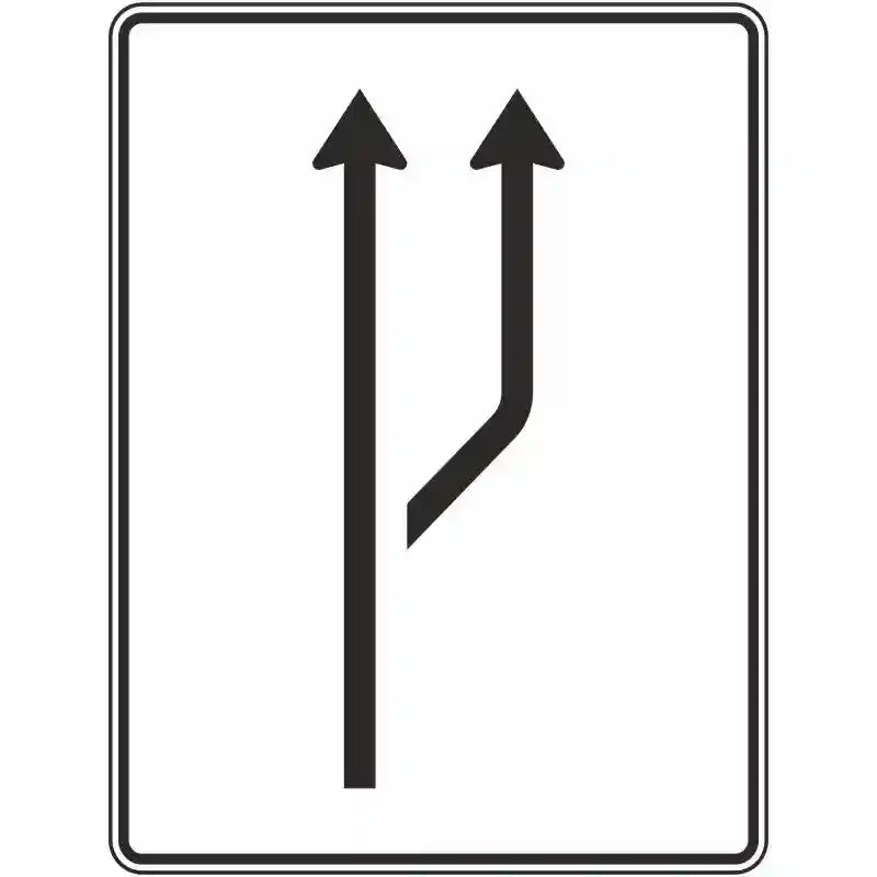 Verkehrszeichen 541-20 „Aufweitungstafel“ - VZ 541-20