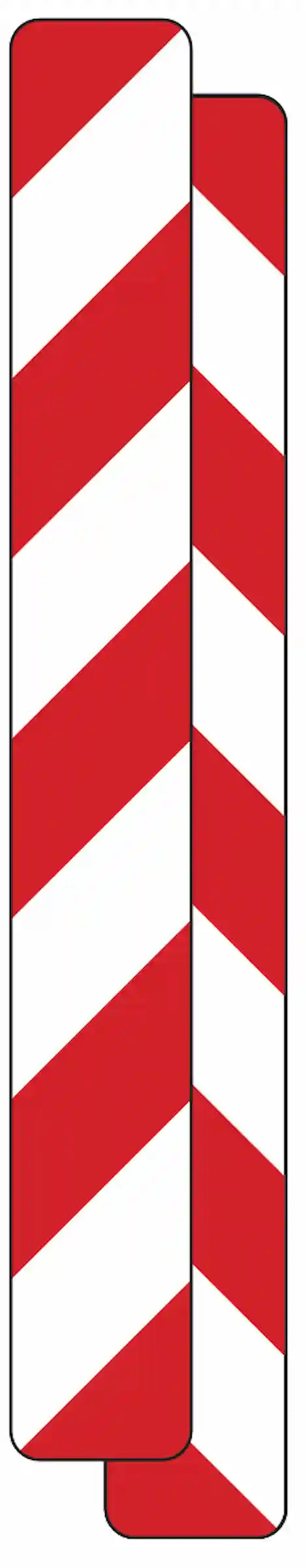 Verkehrszeichen 605-44 „Warnbake, Aufstellung doppelseitig (-12 /-22)“ - VZ 605-44