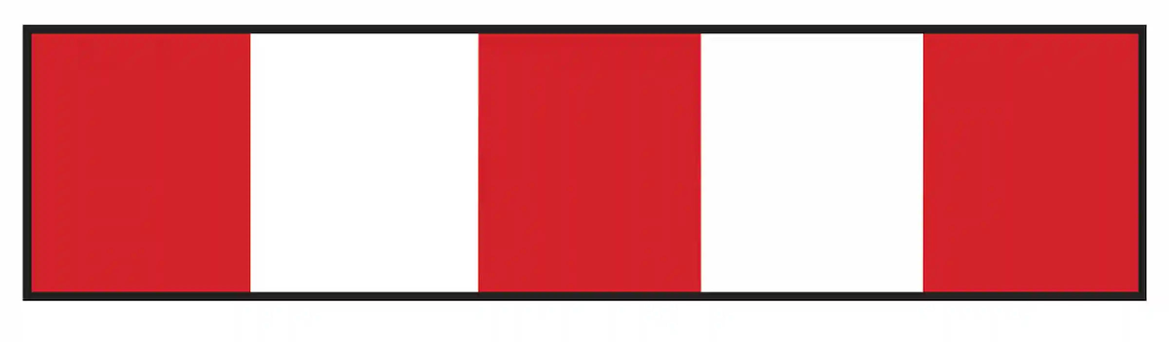 Verkehrszeichen 627-30 „Leitmal waagrecht“ - VZ 627-30