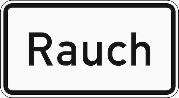 Verkehrszeichen "Rauch" - VZ 1007-31