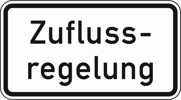 Verkehrszeichen "Zuflussregelung" - VZ 1012-37