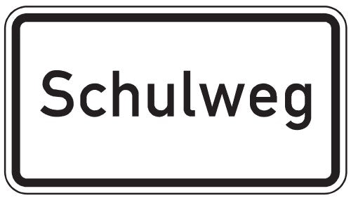 Verkehrszeichen "Schulweg" - VZ 2303