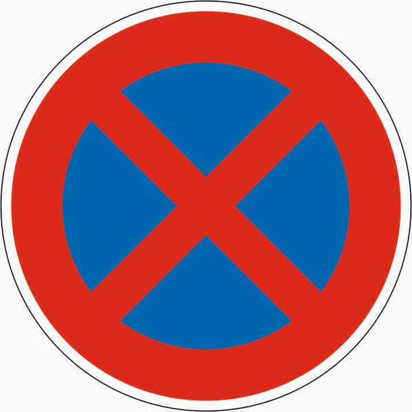 Verkehrszeichen "Absolutes Haltverbot" - VZ 283