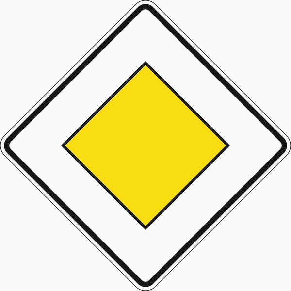 Verkehrszeichen "Vorfahrtstraße" - VZ 306