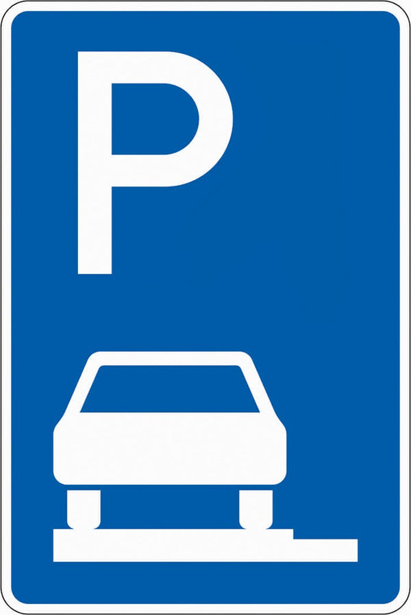Verkehrszeichen "Parken auf Gehwegen" - VZ 315-60