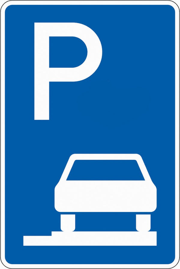Verkehrszeichen "Parken auf Gehwegen" - VZ 315-65