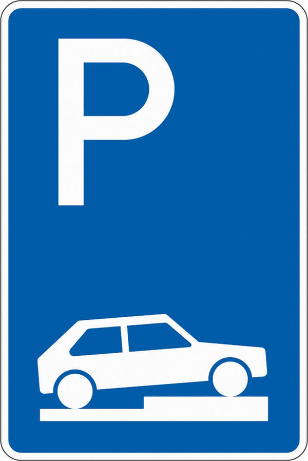 Verkehrszeichen "Parken auf Gehwegen" - VZ 315-75