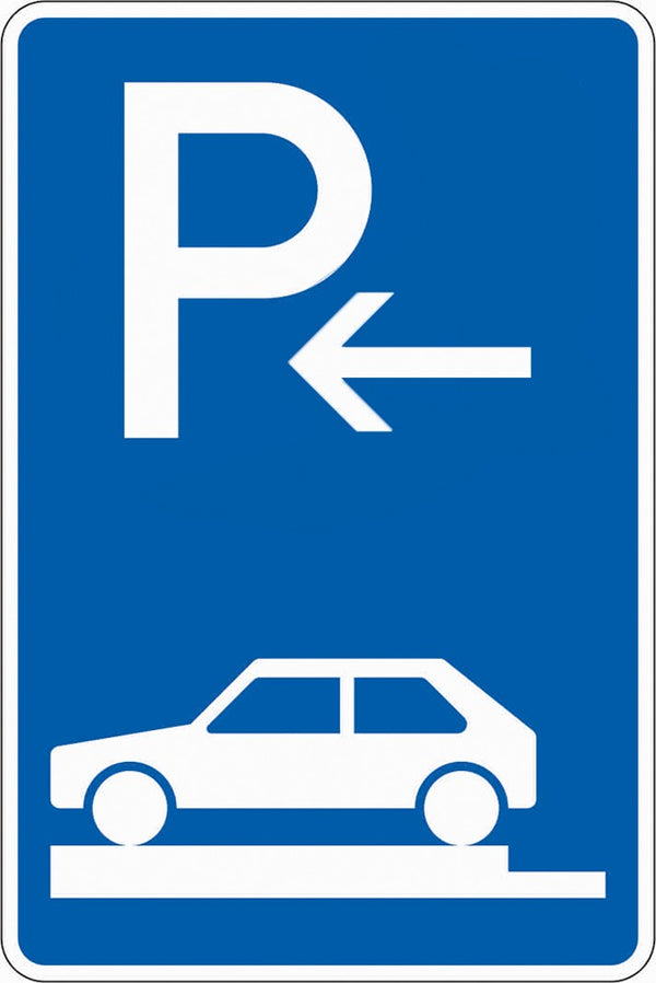 Verkehrszeichen "Parken auf Gehwegen Ende" - VZ 315-82