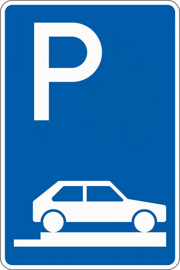 Verkehrszeichen "Parken auf Gehwegen" - VZ 315-85