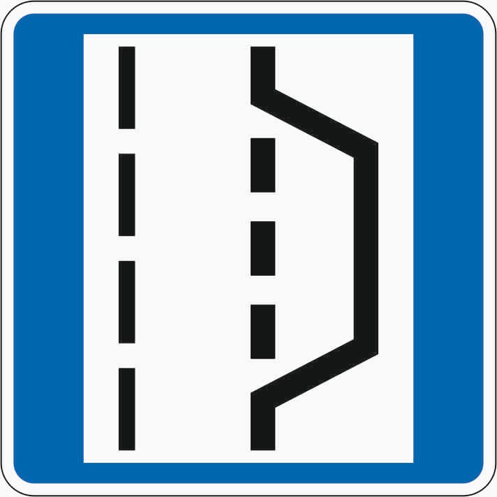 Verkehrszeichen "Nothalte- und Pannenbucht" - VZ 328