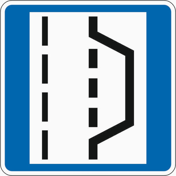 Verkehrszeichen "Nothalte- und Pannenbucht" - VZ 328