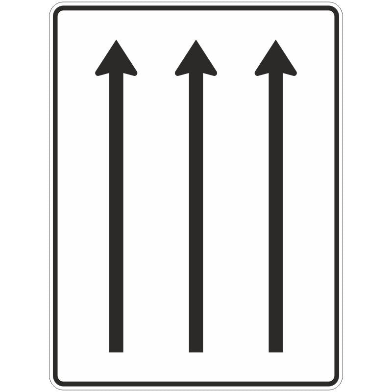Verkehrszeichen 521-31 „Fahrstreifentafel“ - VZ 521-31