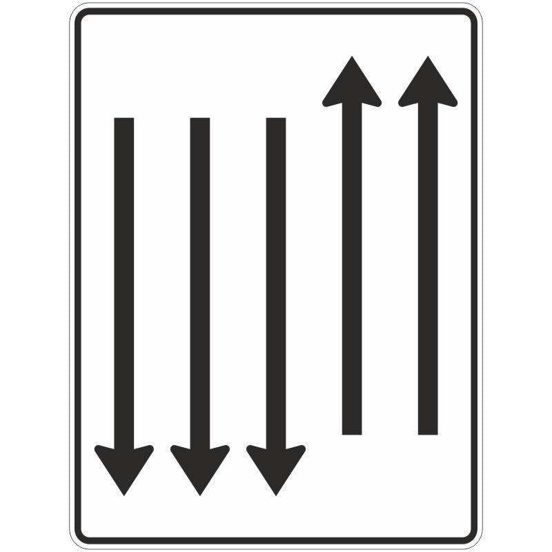 Verkehrszeichen 522-35 „Fahrstreifentafel“ - VZ 522-35