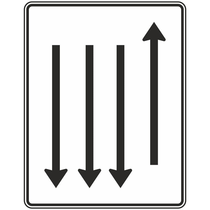 Verkehrszeichen 522-38 „Fahrstreifentafel“ - VZ 522-38