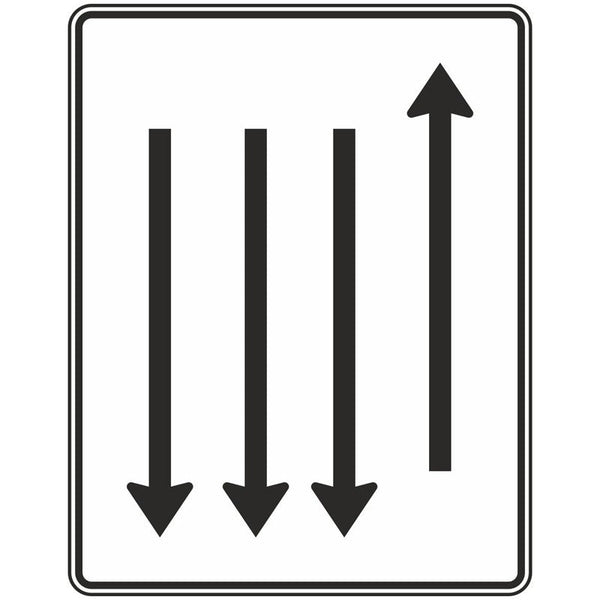 Verkehrszeichen 522-38 „Fahrstreifentafel“ - VZ 522-38