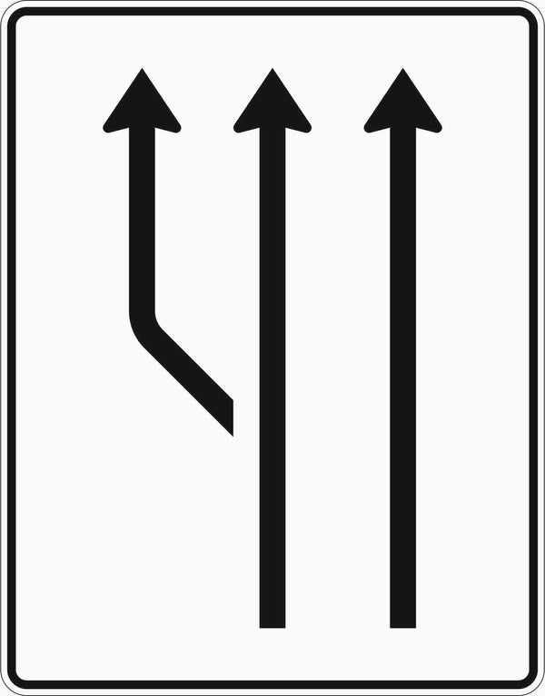 Verkehrszeichen 541-11 „Aufweitungstafel“ - VZ 541-11