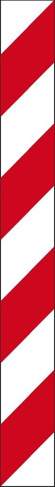 Verkehrszeichen 627-10 „Leitmal, Anbringung rechts (senkrecht)“ - VZ 627-10
