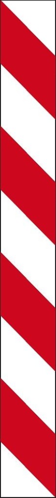 Verkehrszeichen 627-20 „Leitmal, Anbringung links (senkrecht)“ - VZ 627-20