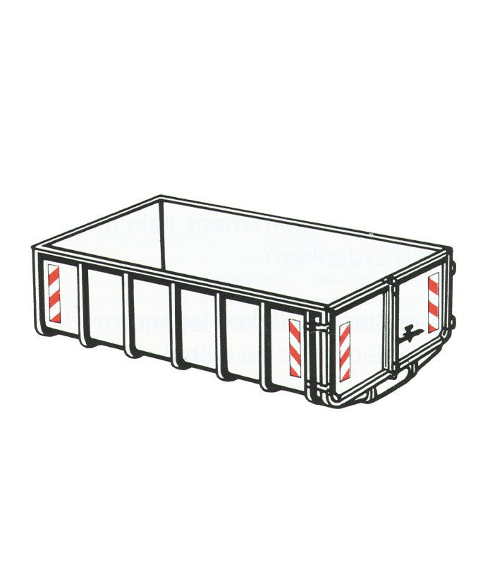 Container-Warnmarkierung