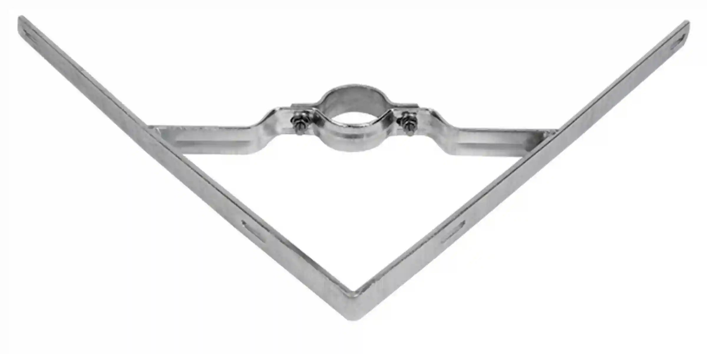 Winkelschelle zur Befestigung von 2 Richtungstafeln