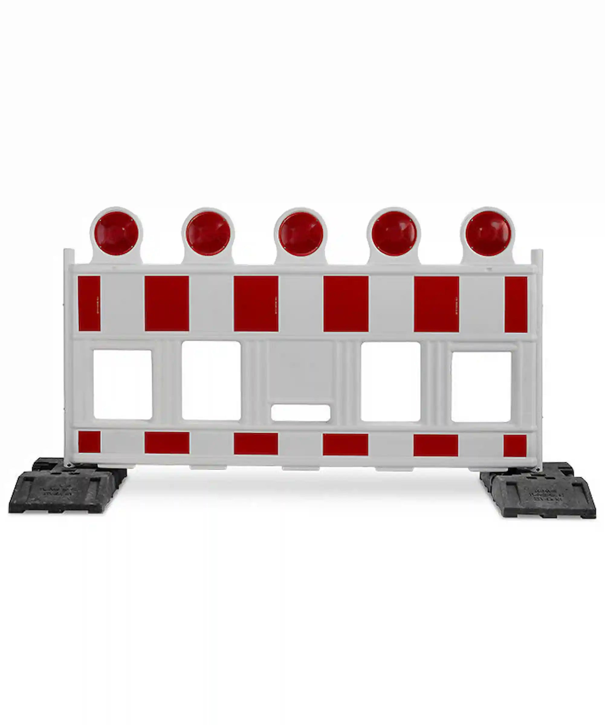 Sperrstrahlergarnitur "Vollsperrung rot" (TL-Zulassung)